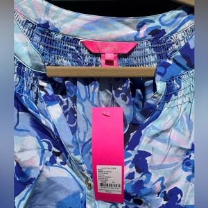 Lilly Pulitzer Multicolor Blue and Pink Dress